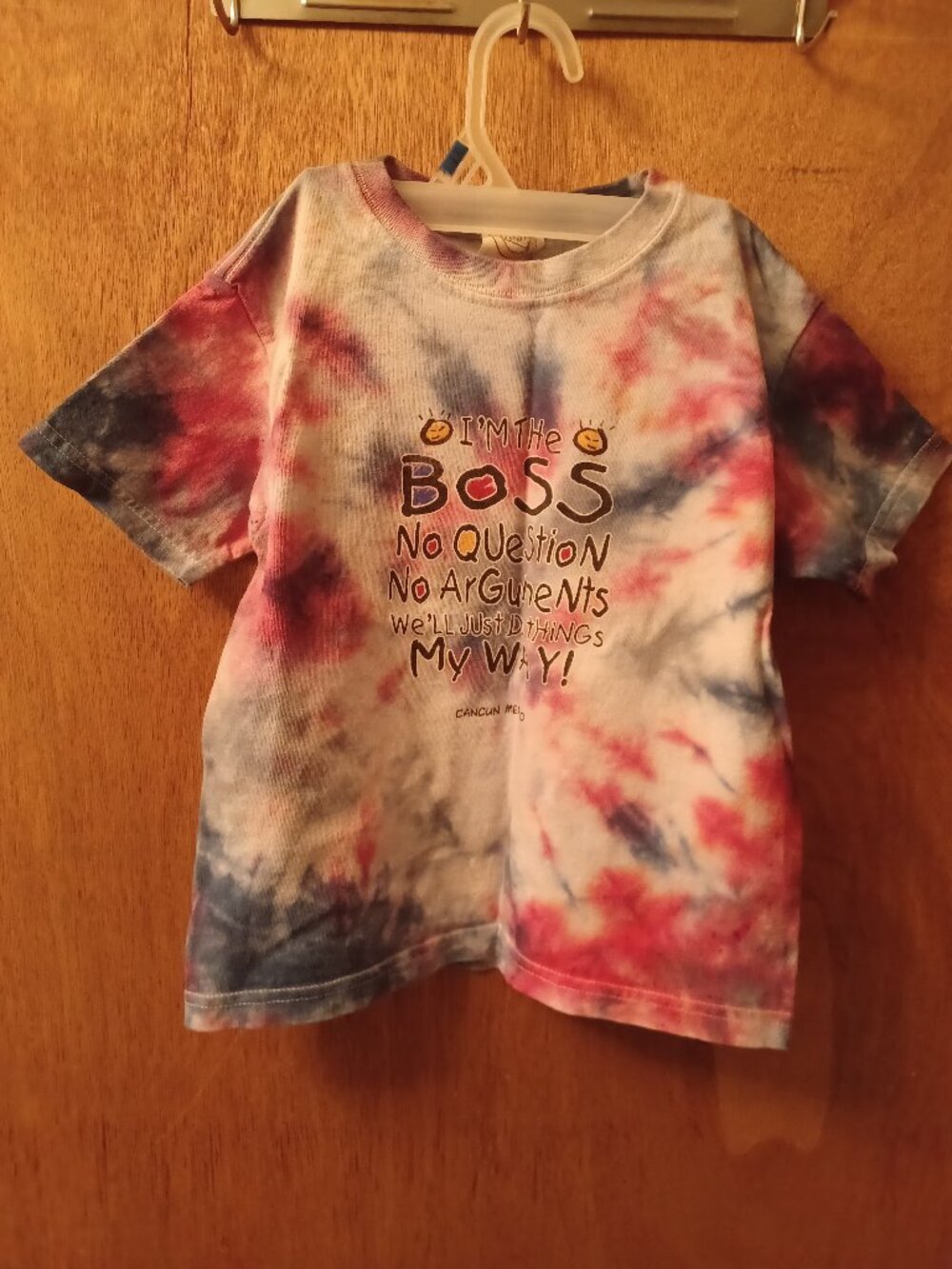 Cancun Cozumell The Boss Girls T-Shirt